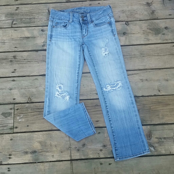 American Eagle Stretch Fit Capri Jeans - Picture 2 of 3